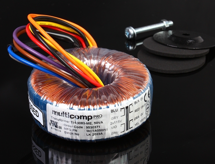 NORATEL 50W Toroidal Transformer for HIFI DIY amplifier/preamp/Linear power supply