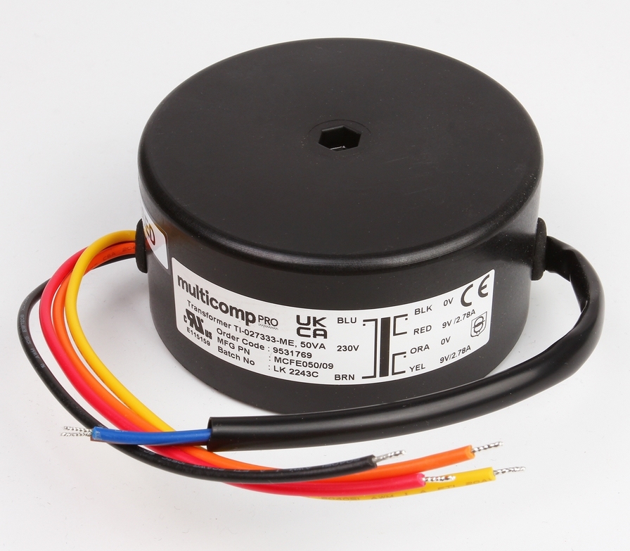 NORATEL 50W Toroidal Transformer dual 9V 12V 25V for HIFI DIY amplifier/preamp/Linear power supply