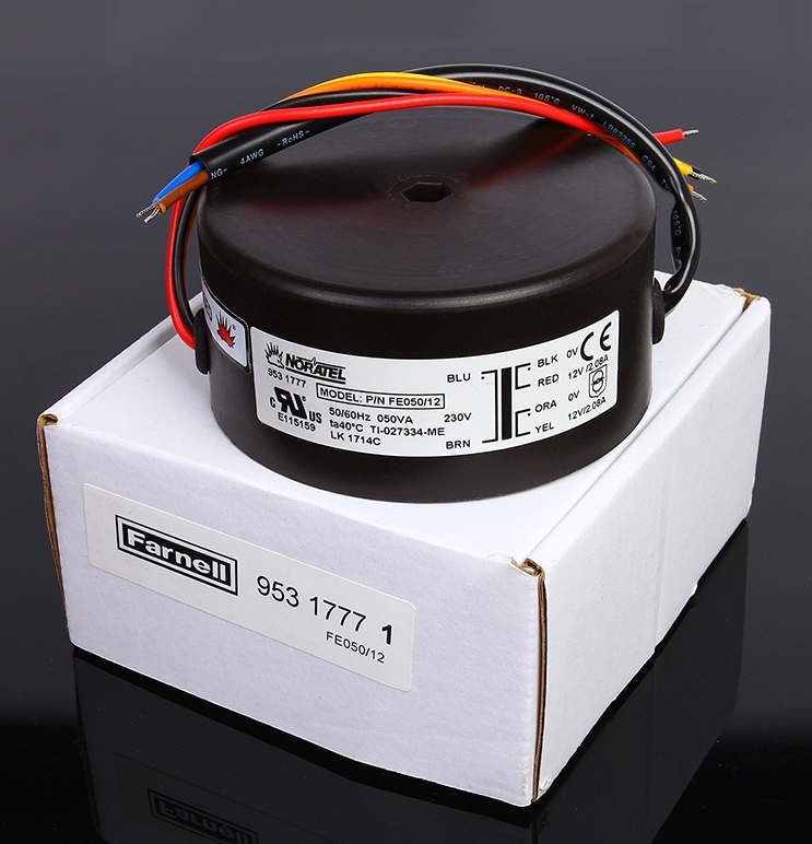 NORATEL 50W Toroidal Transformer dual 9V 12V 25V for HIFI DIY amplifier/preamp/Linear power supply