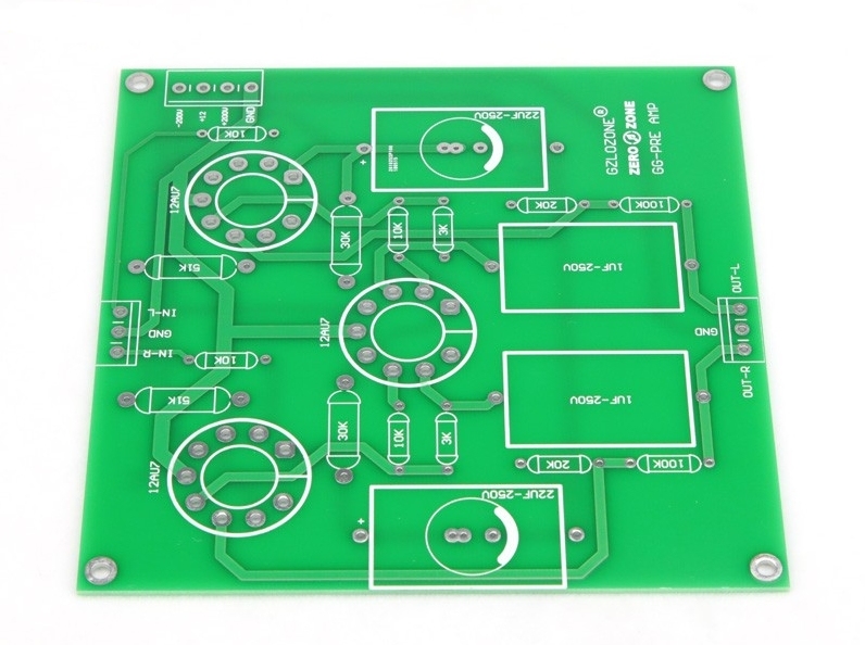 Hifi DIY Vacuum Tube Buffer Preamp board / Kit / Pcb Base on Ground Grid GG Preamplifier