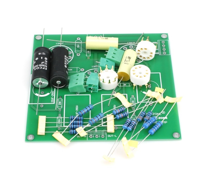 Hifi DIY Vacuum Tube Buffer Preamp board / Kit / Pcb Base on Ground Grid GG Preamplifier