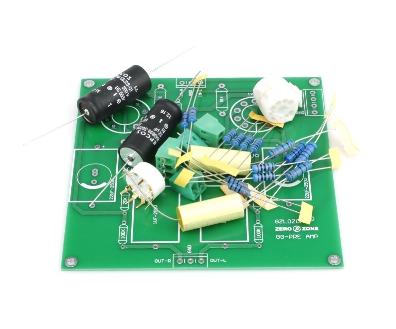 Hifi DIY Vacuum Tube Buffer Preamp board / Kit / Pcb Base on Ground Grid GG Preamplifier