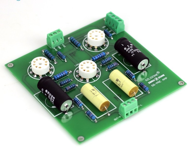 Hifi DIY Vacuum Tube Buffer Preamp board / Kit / Pcb Base on Ground Grid GG Preamplifier