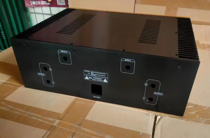 Bystone Full aluminum hifi audio power amplifier DIY chassis Preamplifier case AMP Enclosure DIY box (430 *150*341mm or 430 *150* 441mm)