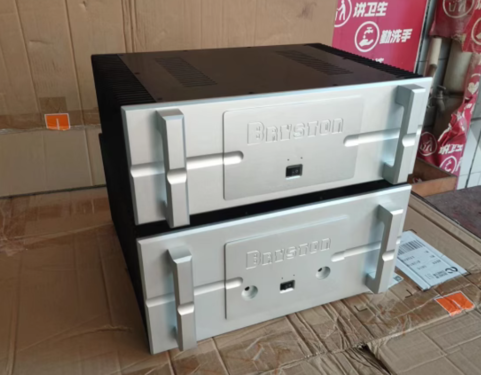 Bystone Full aluminum hifi audio power amplifier DIY chassis Preamplifier case AMP Enclosure DIY box (430 *150*341mm or 430 *150* 441mm)