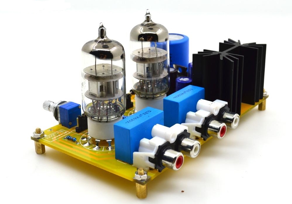 PRT-02A HIFI DIY stereo tube preamp PCB/ Kit /board base on Classic M7 circuit with tubes