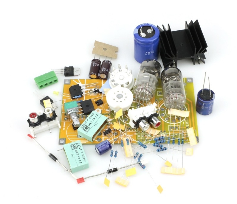 PRT-02A HIFI DIY stereo tube preamp PCB/ Kit /board base on Classic M7 circuit with tubes