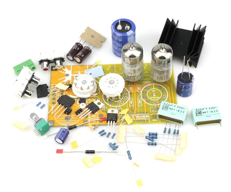PRT-02A HIFI DIY stereo tube preamp PCB/ Kit /board base on Classic M7 circuit with tubes