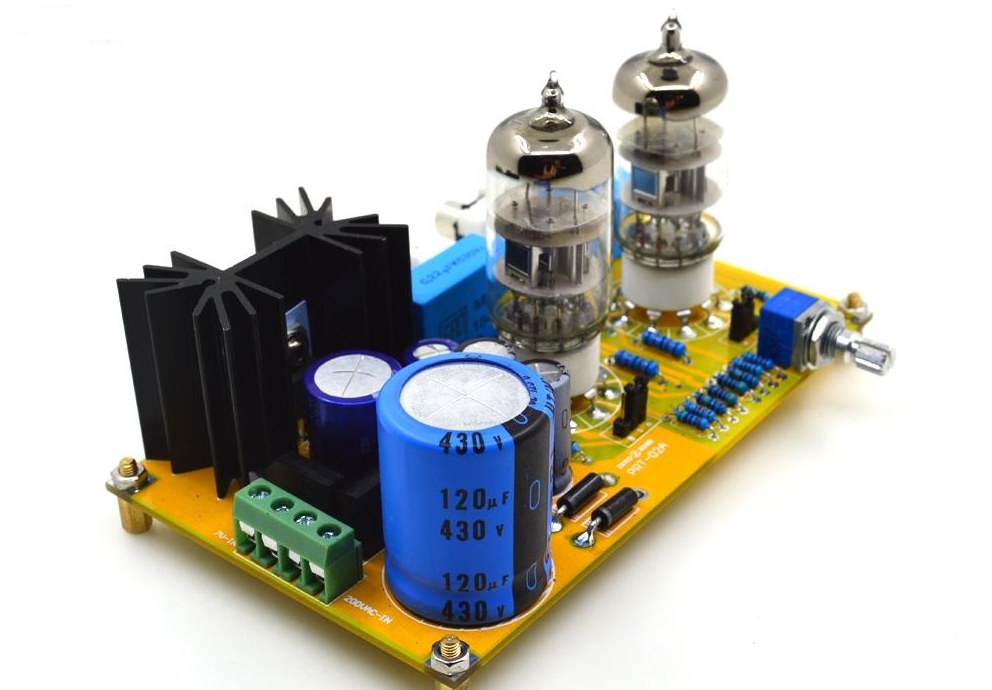 PRT-02A HIFI DIY stereo tube preamp PCB/ Kit /board base on Classic M7 circuit with tubes