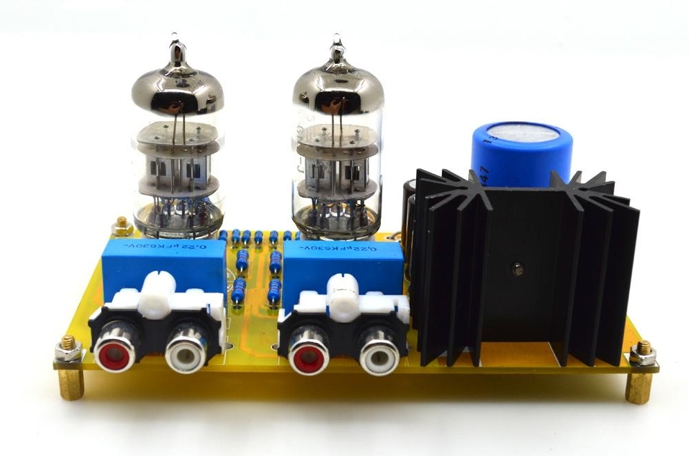 PRT-02A HIFI DIY stereo tube preamp PCB/ Kit /board base on Classic M7 circuit with tubes