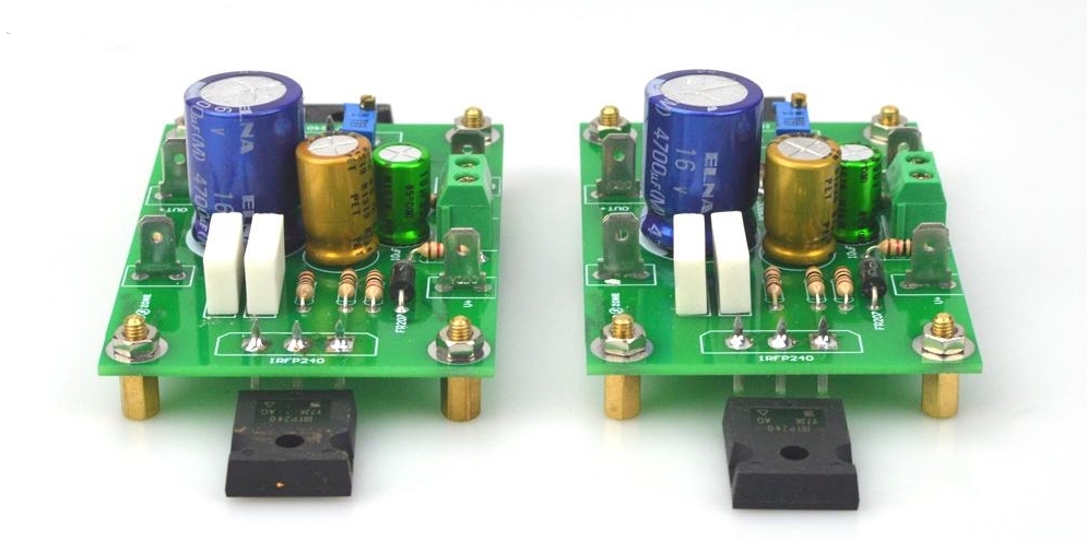 HiFi PASS ACA 5W Single-Ended Class A FET + MOS Stereo Power Amplifier Board/kit/PCB