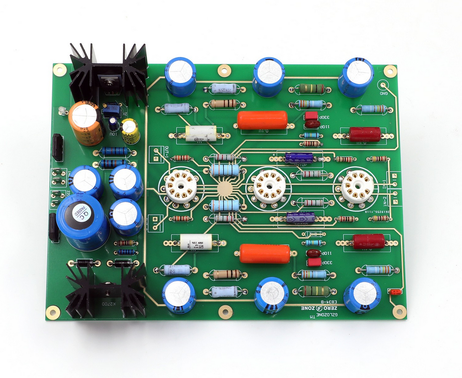 EAR834-B Phono Stage Amplifier Kit RIAA MM Tube Amp Board /PCB Base On EAR834 without tubes