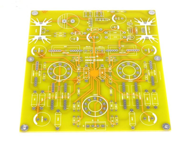 PRT07B Tube Preamplifier Board 12AX7 HiFi Preamp Kit Based on Marantz M7 Circuit without tubes