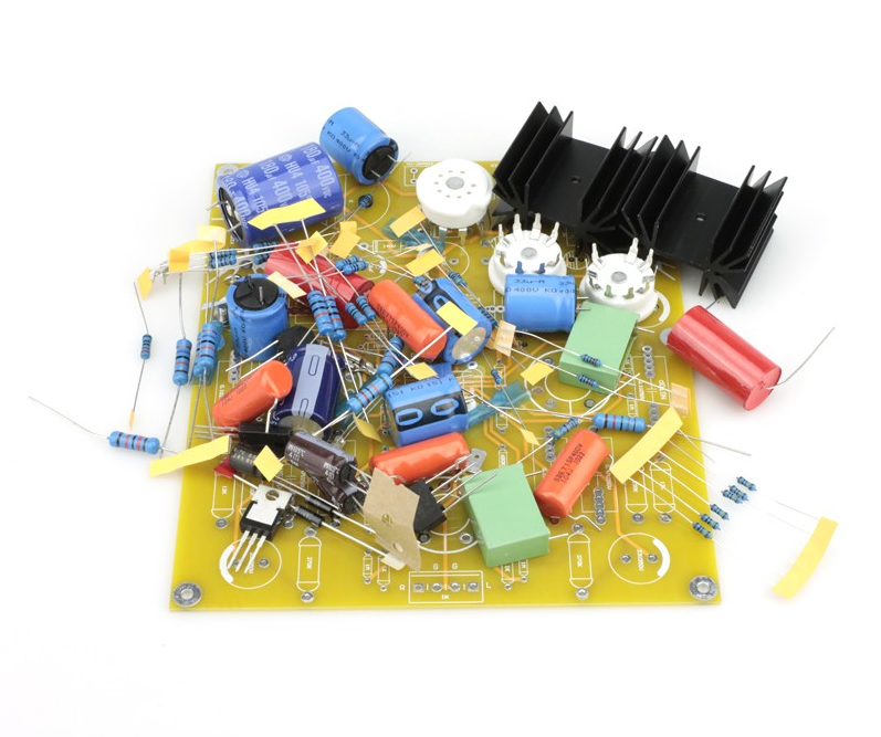 PRT07B Tube Preamplifier Board 12AX7 HiFi Preamp Kit Based on Marantz M7 Circuit without tubes