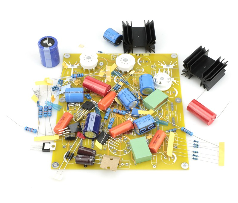 PRT07B Tube Preamplifier Board 12AX7 HiFi Preamp Kit Based on Marantz M7 Circuit without tubes