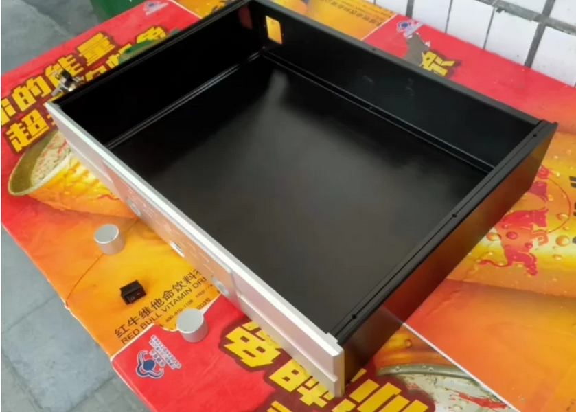 Bystone Full aluminum power amplifier install chassis audio preamp DIY enclosure 430*90*300mm