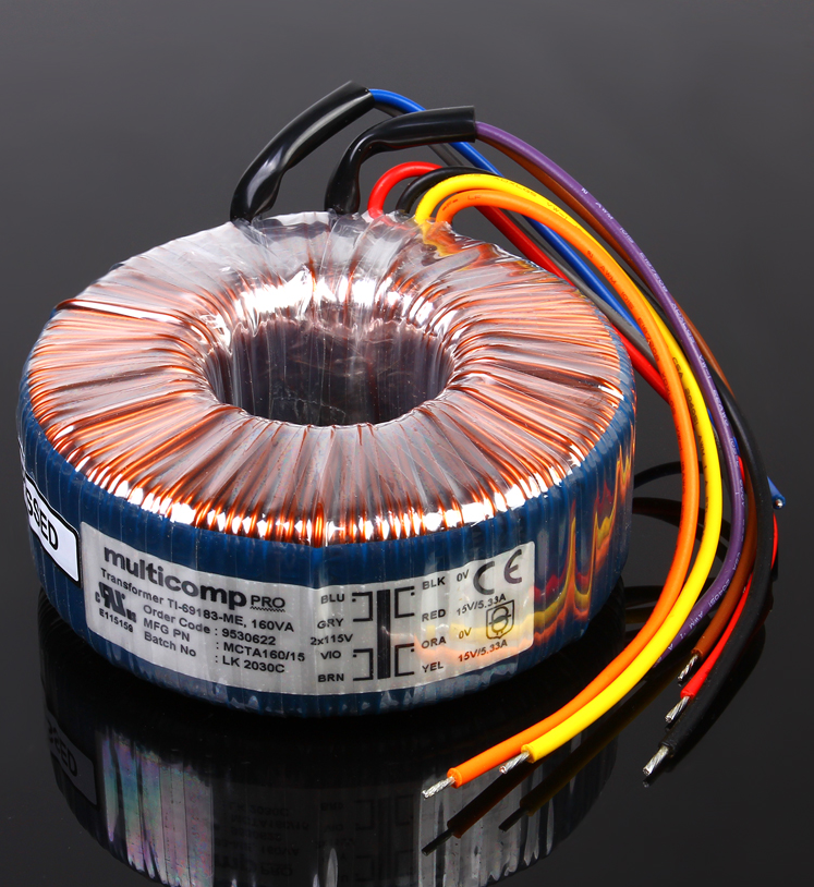 NORATEL 160W Toroidal Transformer for HIFI DIY amplifier/preamp/Linear power supply