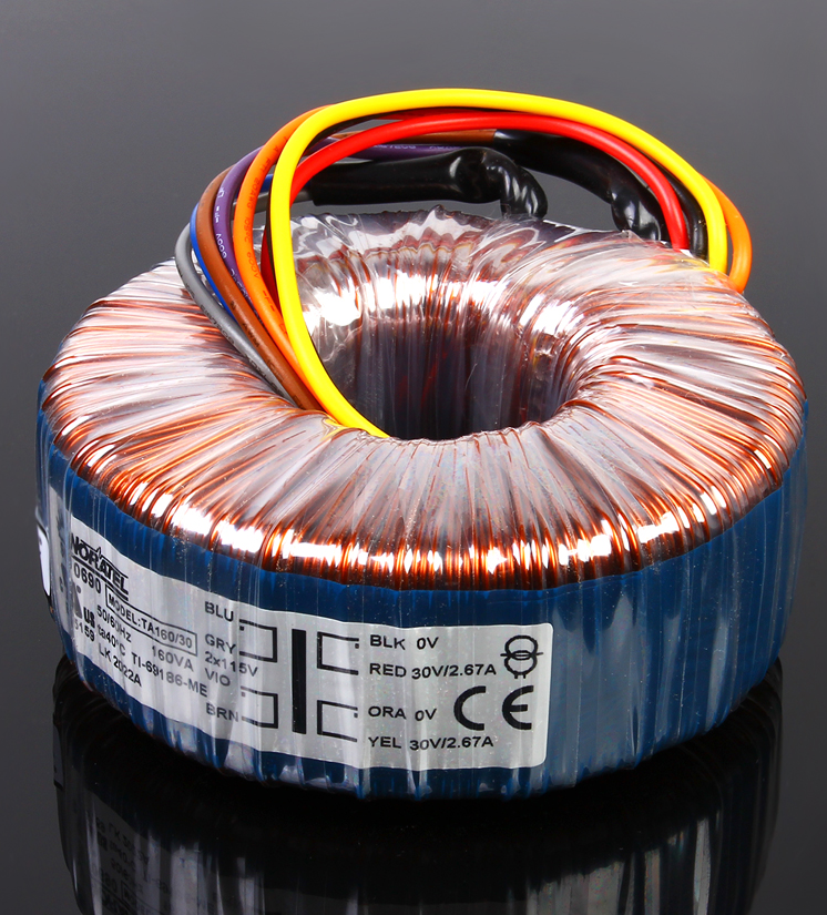 NORATEL 160W Toroidal Transformer for HIFI DIY amplifier/preamp/Linear power supply
