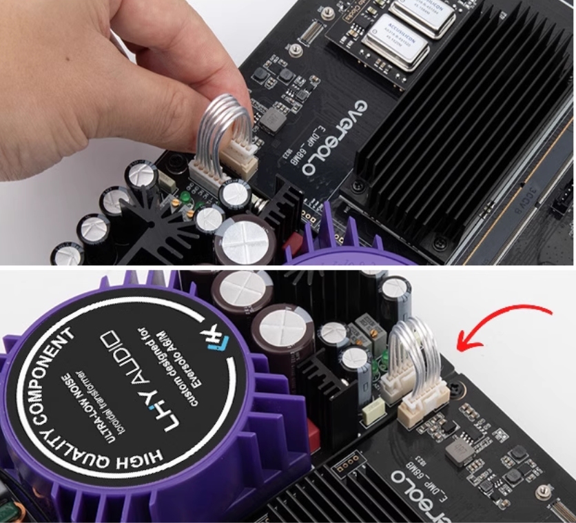 HIFI LHY Audio Eversolo A6 A8 Upgraded Linear Power Board Special Filtering Module