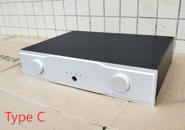 430*90mm CELLO full aluminum amplifier chassis HIFI DIY preamp case decoder box