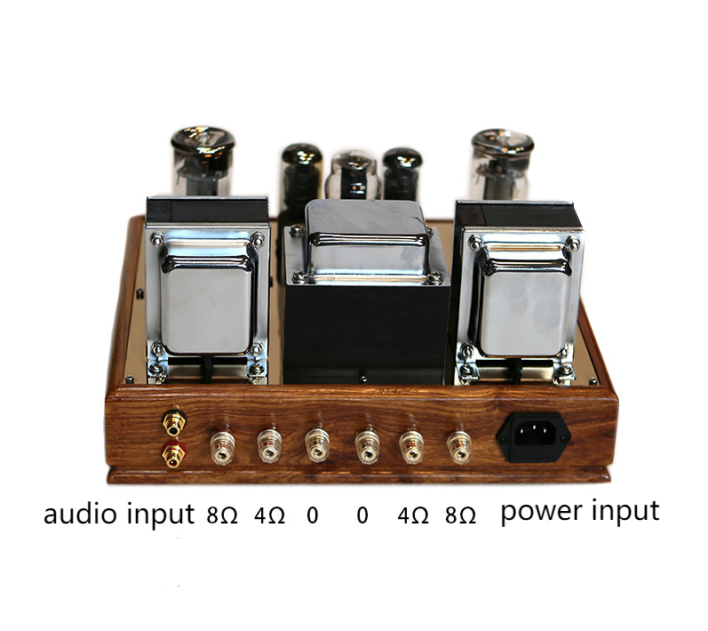 6J8P+FU50 12WX2 Single ended super linear HIFI DIY stereo electronic tube amplifier