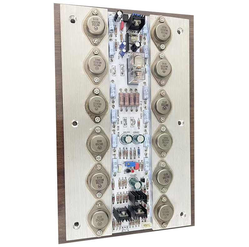 Refer to PASS A1.2 circuit single ended Class A field-effect transistor power amplifier board in the United States