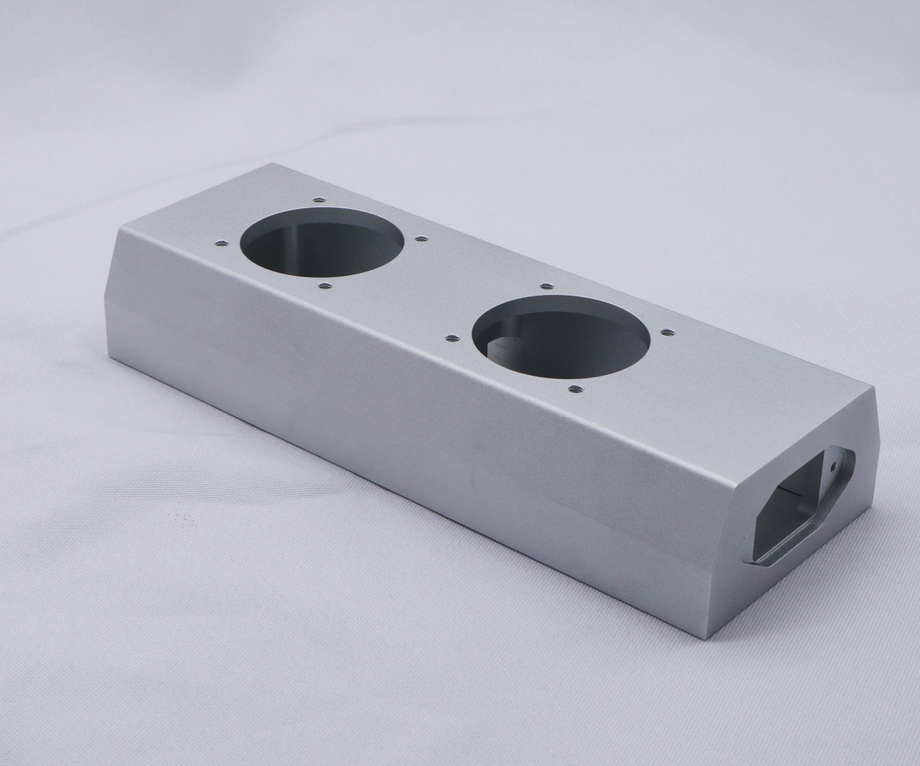 Full Aluminum CNC American standard 4-position power box HIFI DIY power scoket chassis