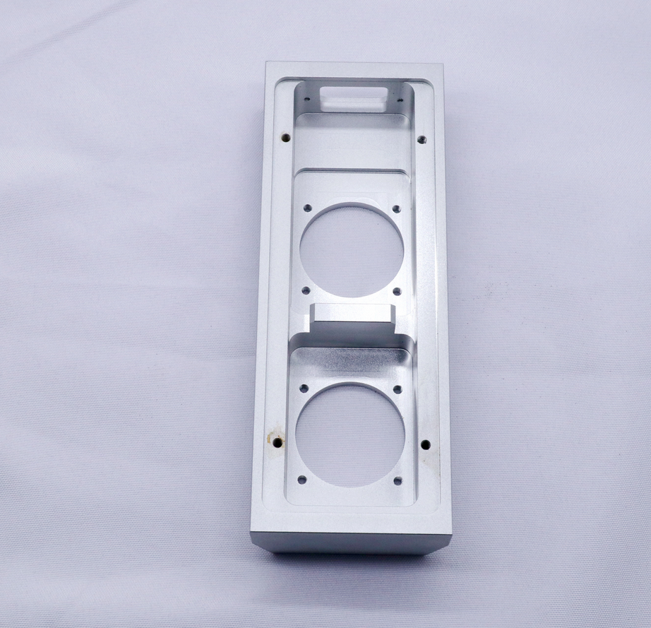Full Aluminum CNC American standard 4-position power box HIFI DIY power scoket chassis