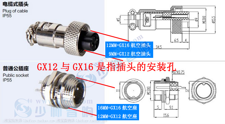 TeraDak Raspberry P 4B/Pi5 Mainboard provides GX-12 aviation plug to Type-C DC connection cable