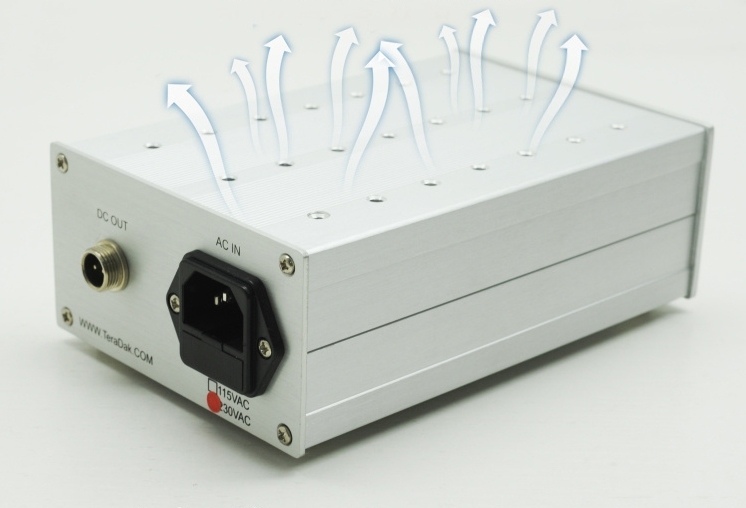Teradak DC30W Lindemann USB-DAC Linear power supply 5V 9V 12V optional