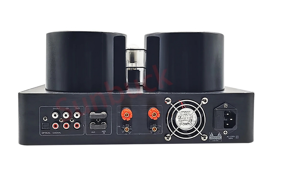 Sunbuck 200W 2.0 6U1 6A2 6H2 WY-3P Hifi Tube Amplifier 5200 1943 Bluetooth 5.0 USB Coaxial Fiber Optic Vacuum Tube Amplifier