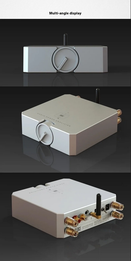 AMP35 Bluetooth 5.0 Stereo 100W+100W Amplifier  HiFi Class AB USB Audio Card Power Amp
