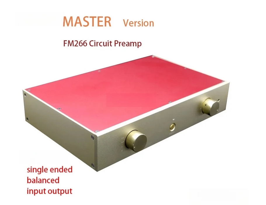 Refer to  FM266 circuit full balance Preamplifier HiFi Stereo Hi-End Audio Preamp AP assisted design