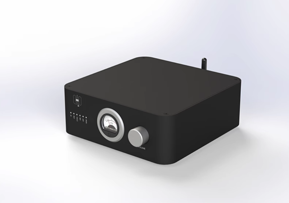 AMP55 hifi Bluetooth 70W*2 desktop small amplifier Lossless music decoding digital audio power amplifier