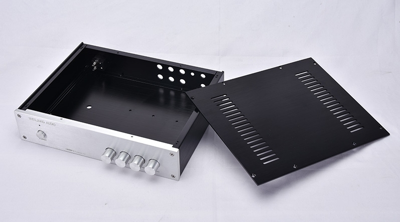 3207A HIFI DIY amplifier chassis full aluminum preamp case amp box