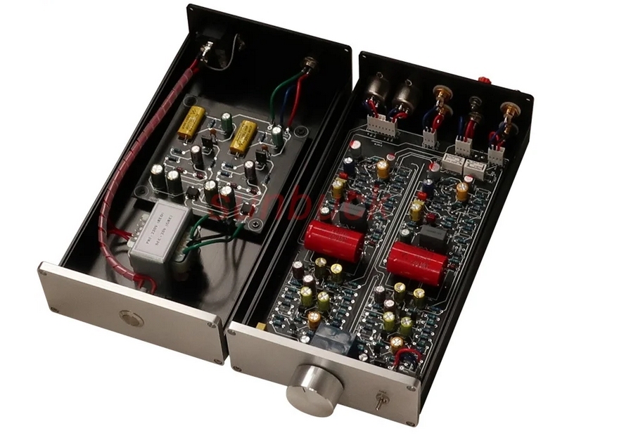 Black glue balanced output hifi Phono Preamp MM moving magnet MC moving coil Phono Preamplifier discrete component class A circuit