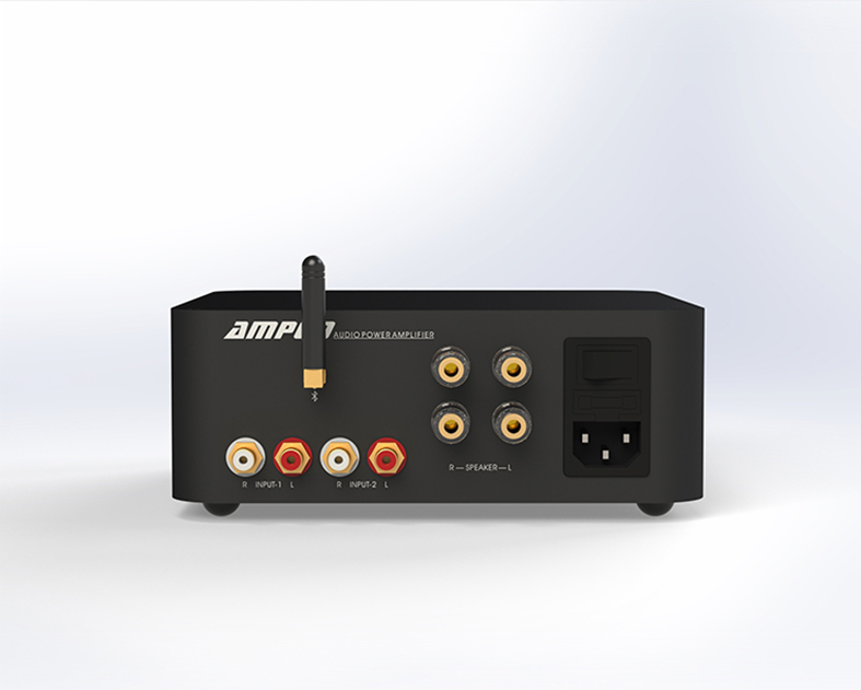 AMP60 class AB 70W * 2 high-power HIFi stereo amplifier with Bluetooth 5.0