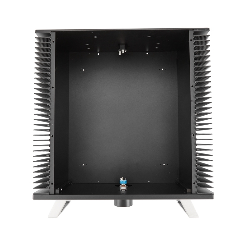 WA200 Class A amplifier chassis DIY HiFi Audio Amp Case power supply box with heatsink handle