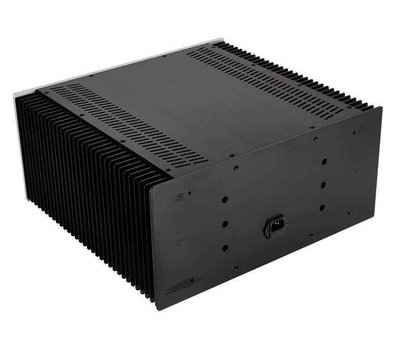 WA201 Luxury class A amplifier box DIY HiFi Audio Amp Case with heatsink 415*430*200MM
