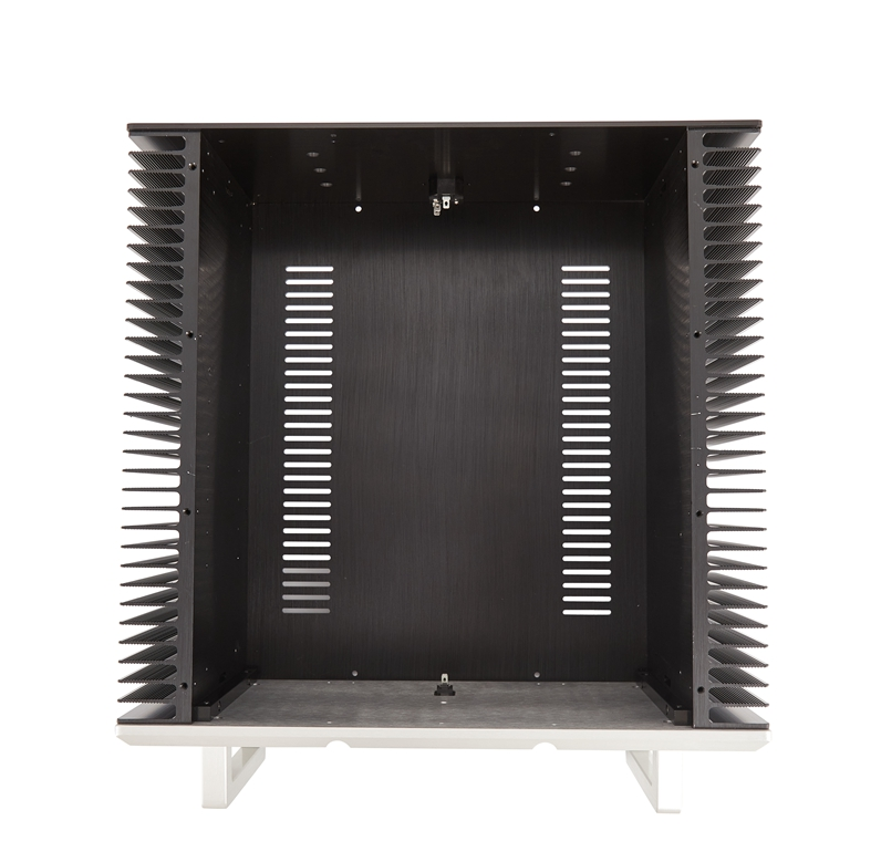 WA201 Luxury class A amplifier box DIY HiFi Audio Amp Case with heatsink 415*430*200MM