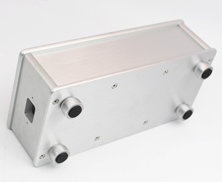 HIFI full aluminum alloy DIY Audio 6 American standard holes power purifier shell PSU chassis xangsane Filter case