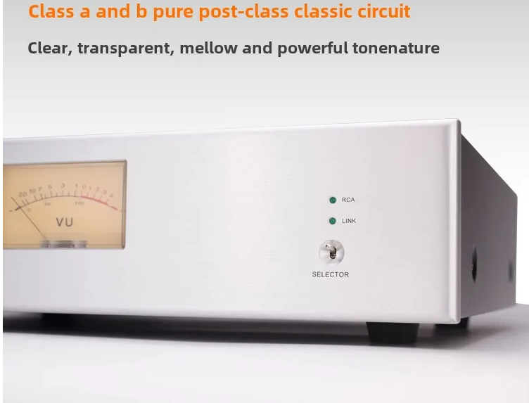 TS-6 HIFI Dual Channel High Power Pure Rear Stage Amplifier Upgraded Double Ring transformer Fever Home Speaker High Fidelity