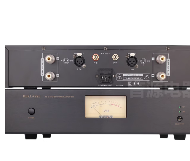 TS-6 HIFI Dual Channel High Power Pure Rear Stage Amplifier Upgraded Double Ring transformer Fever Home Speaker High Fidelity