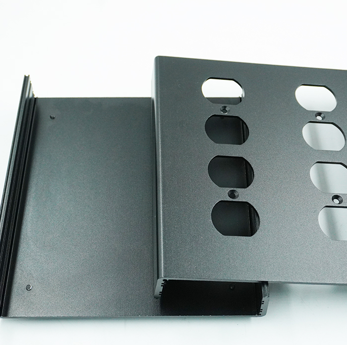 YR 160 Isolation power filter housing, all aluminum American standard plug-in board chassis