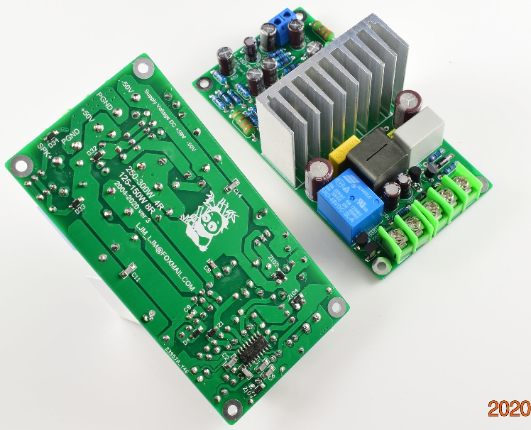 L15D-PRO class D Single channel 300W digital amplifier board Equipped with relay protection