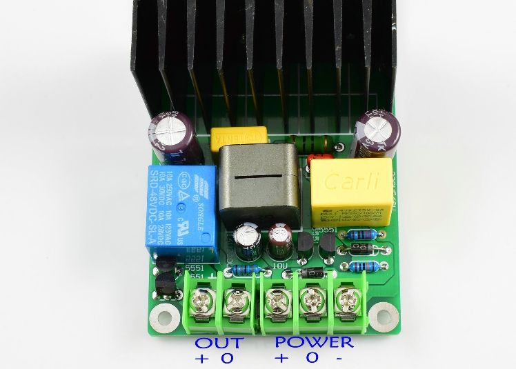 L15D-PRO class D Single channel 300W digital amplifier board Equipped with relay protection