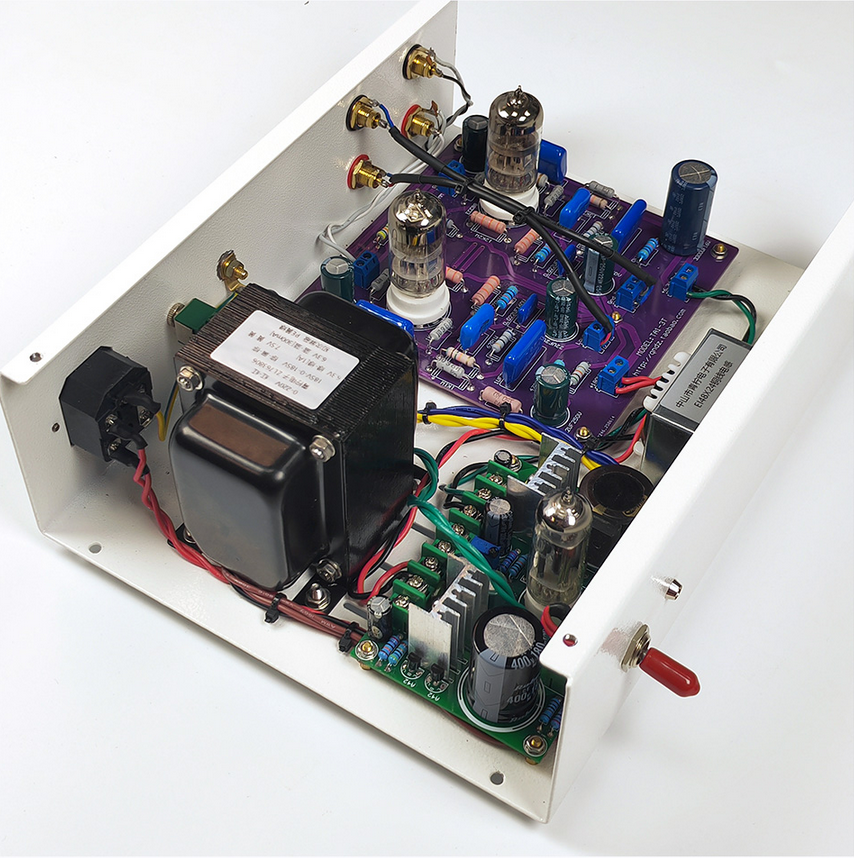 6N2 Electron tube MM phono amplifier 6Z4 electronic tube rectification and electronic voltage stabilization without bottom noise