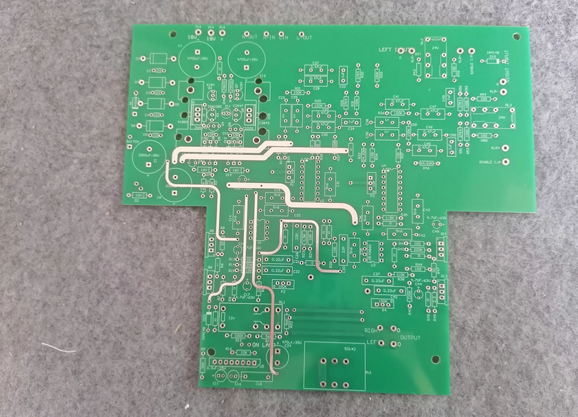 Reproduction of Sugedn HA4 pure Class A headphone amplifier/preamp board