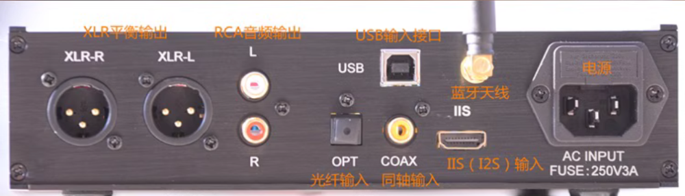 ES9038PRO DAC Decoder IIS input QCC5125 bluetooth 5.1 Italian Digital Interface