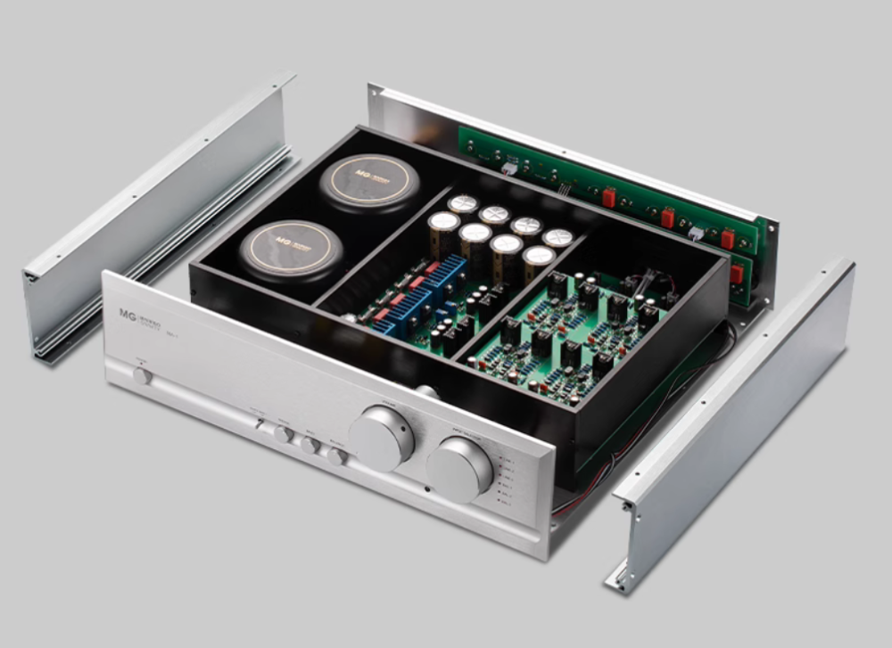MA-1 hifi class A stereo audio power preamplifier With high pitch bass adjustment